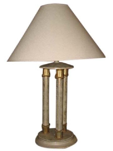 Cocoa Mist Column Lamp