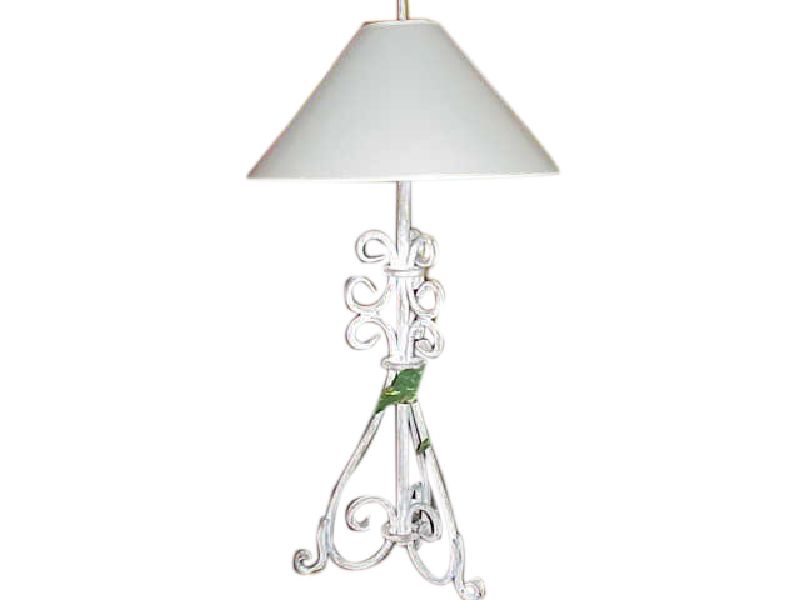 Ivory Iron Table Lamp