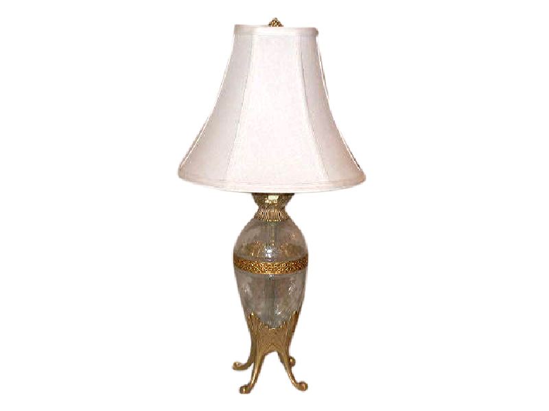 Fabrege Glass Table Lamp