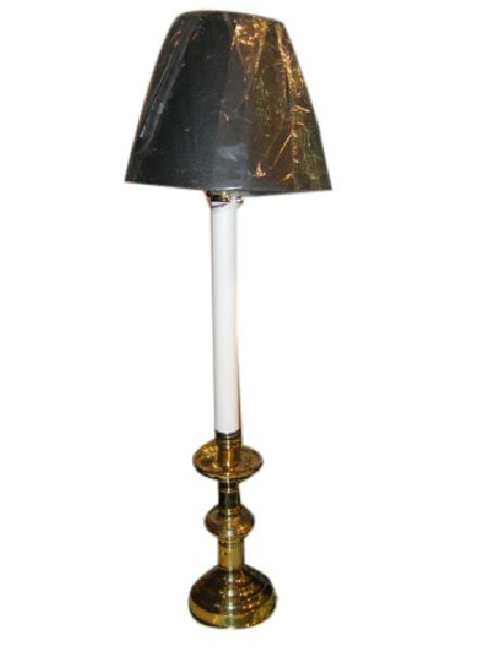 Brass Candlestick Lamp