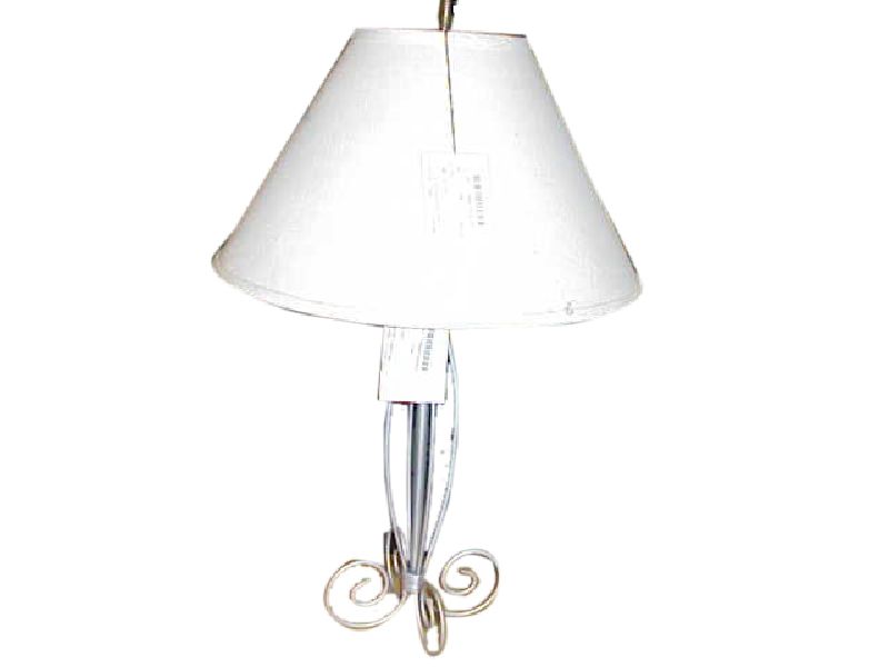 Silver Table Lamp