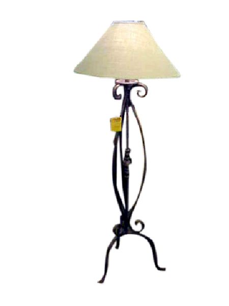 Weathered Iron Floor Lamp