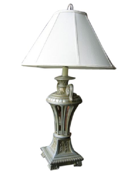 Tuscan Silver Table Lamp