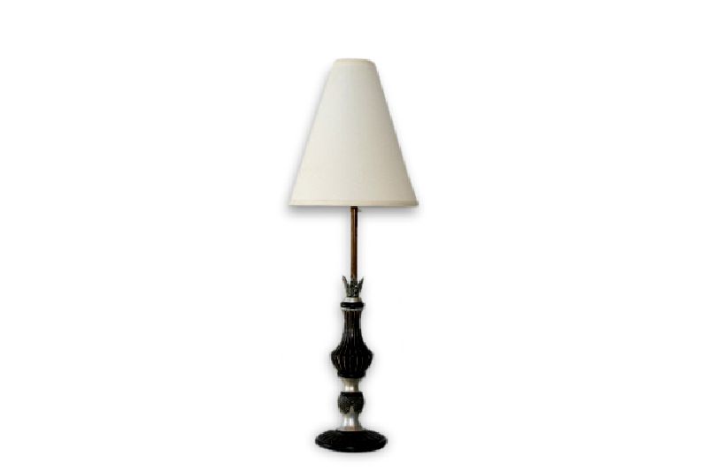 Black & Gold Buffet Lamp