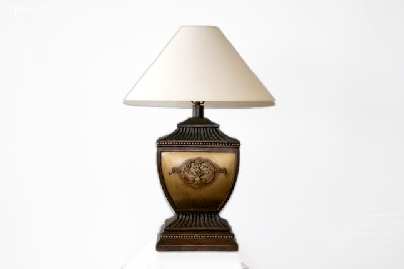 Golden Brown Urn Table Lamp