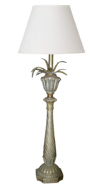 Table Lamp Aged Pewter