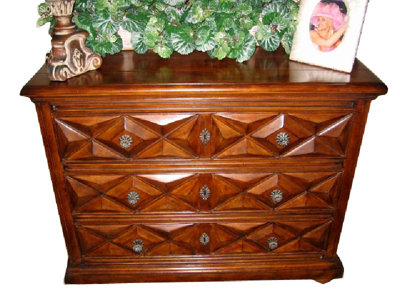 Diamond Carved Chest