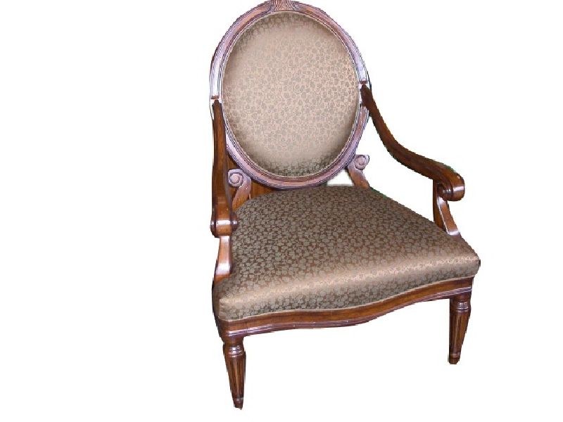 Victorian Spiced Brown Arm Chair