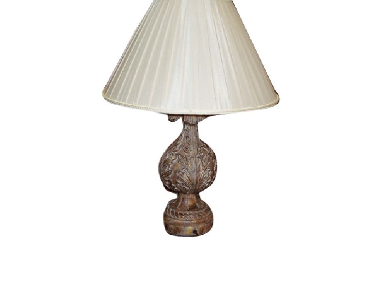 Bronze with Gold Leaf Table Lamp