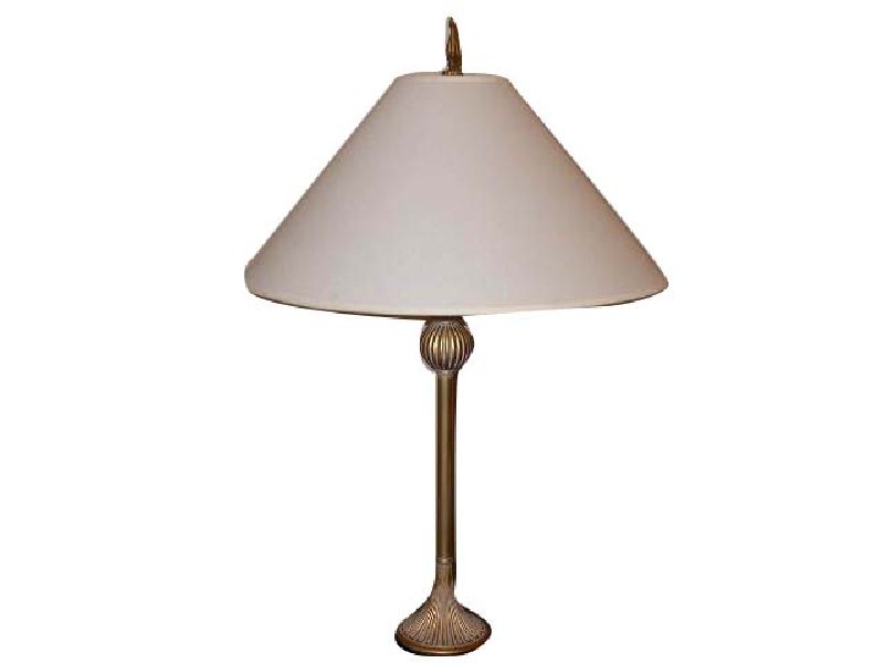 Florentine Gold Column Table Lamp