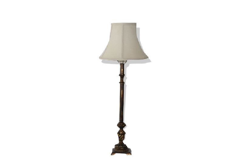 Silver Wash Buffet Lamp