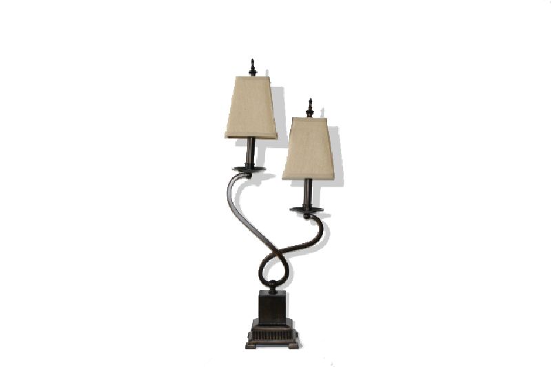 Dual Arm Infinity Table Lamp