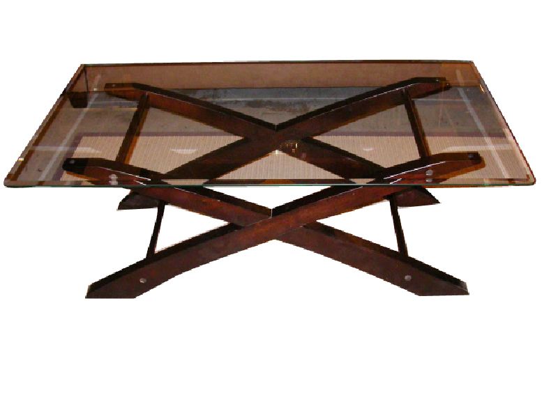 Cross Base Coffee Table