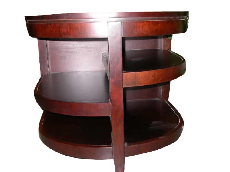 Demilune End Table