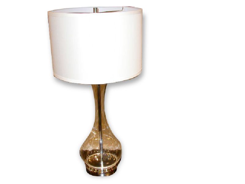 Clear Glass Vase Lamp