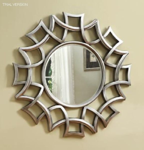 Starburst Round Mirror