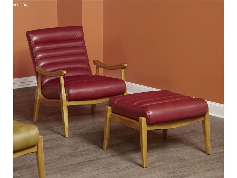 Spectrum Cranberry Lounge Chair