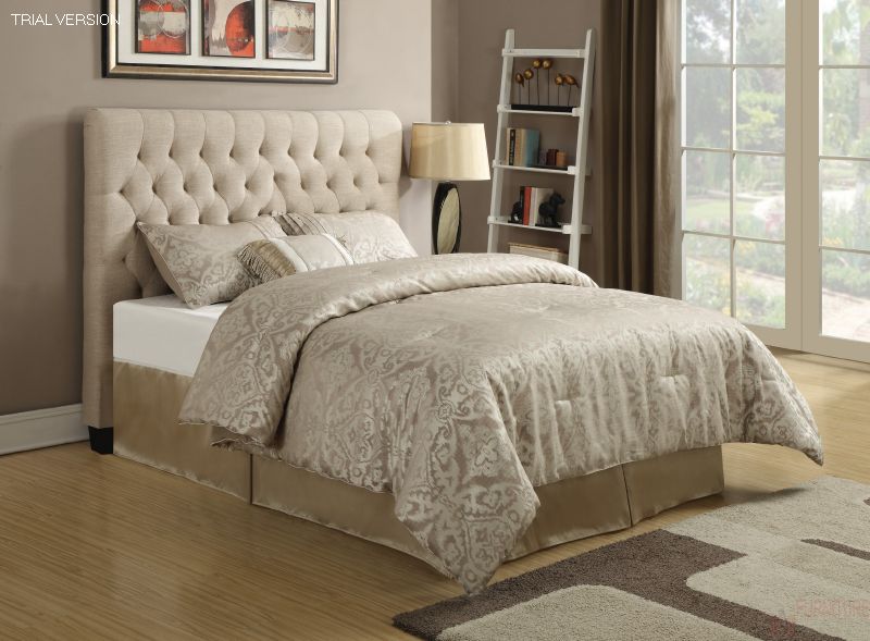 Francesca Beige Queen Headboard