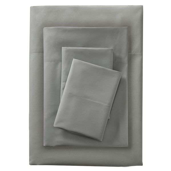 April Grey King Sheet Set