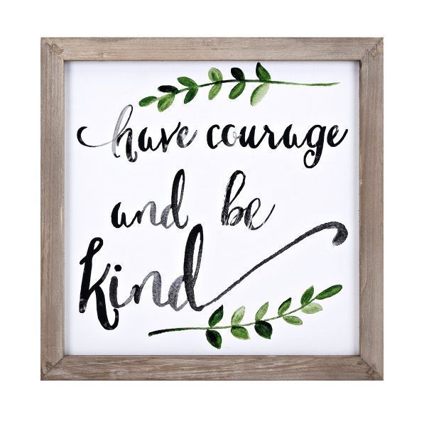 Courage Wall Art