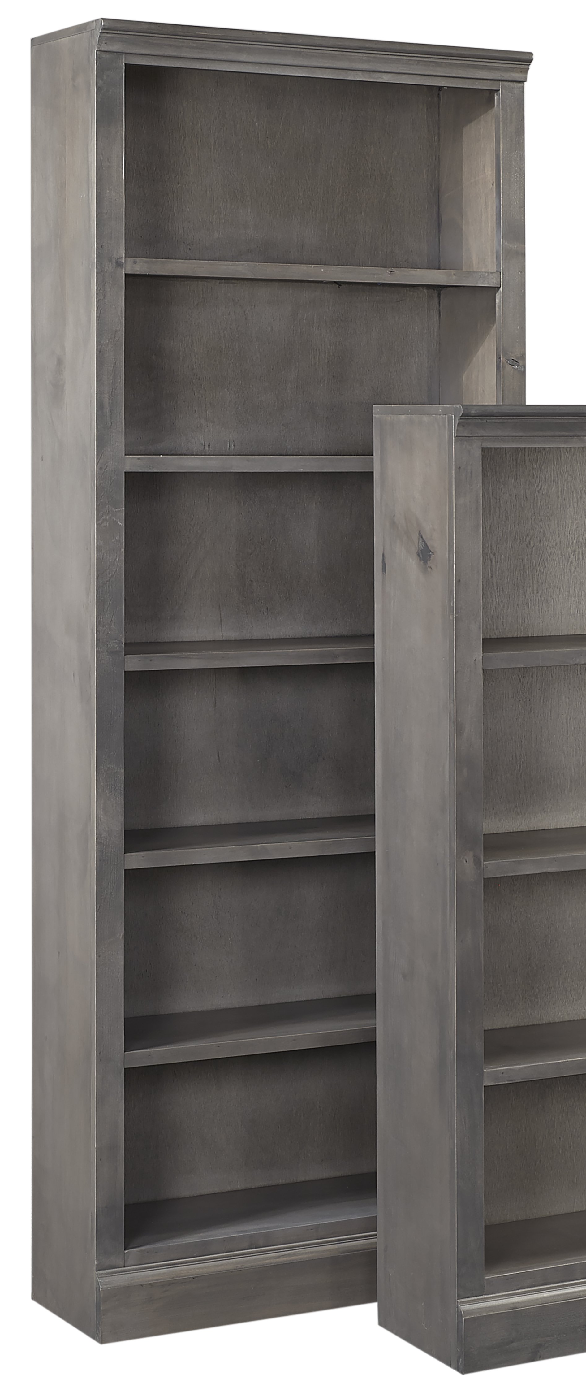 Winslow 72h Grey Bookcase