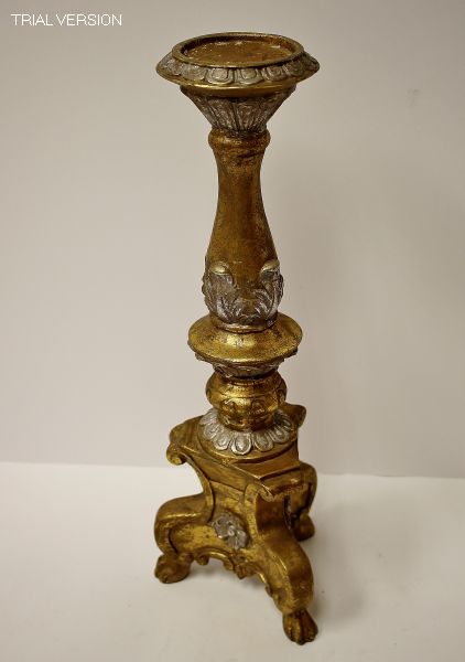 Muted Gold Candlestick