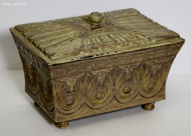 Wooden Box With Lid