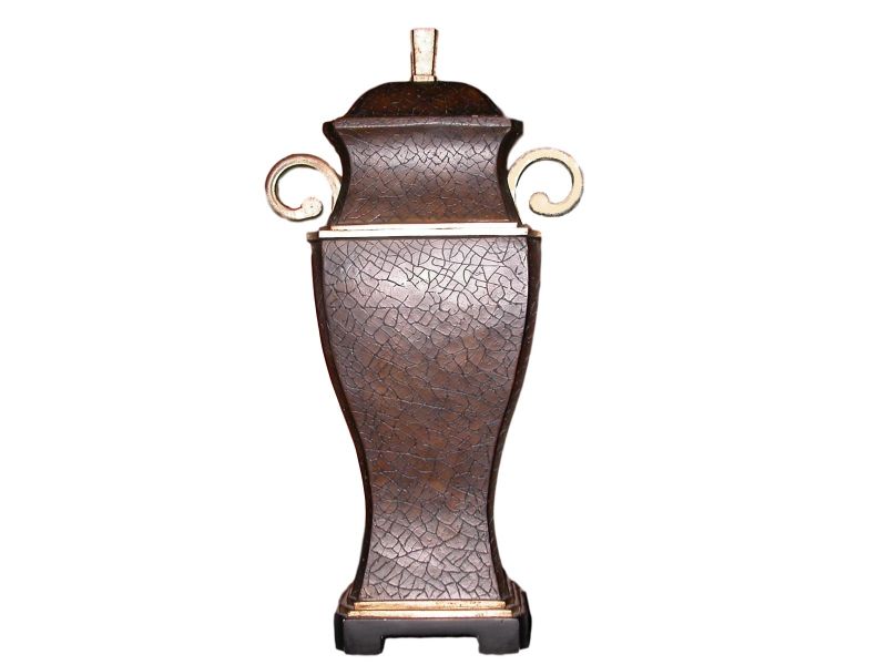 Tall Scroll Handle Urn