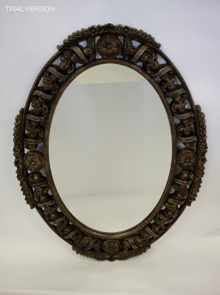 48X36 Mirror - Prussian Gold