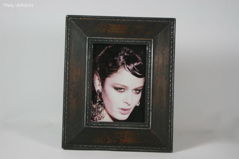 5X7 Frame-Blk Walnut Finish