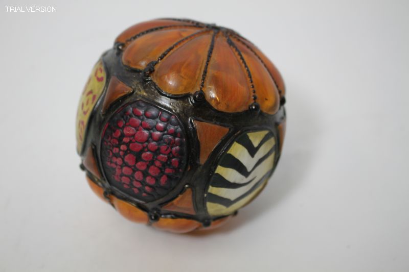 Embossed Animal Print Sphere