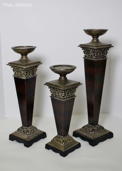 S/3 Candleholders