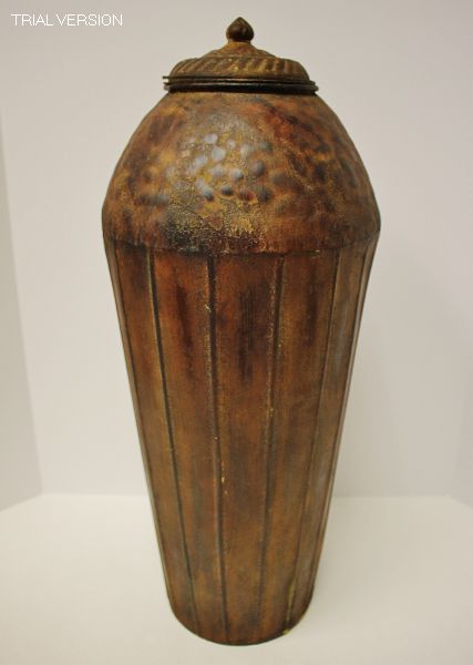 Large Ribbed Urn