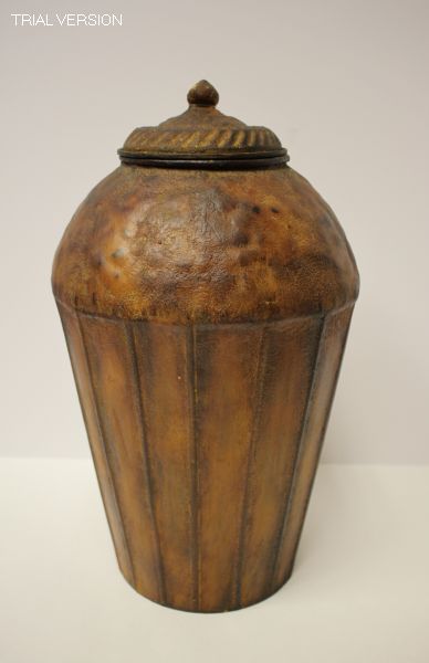 Small Ribbed Urn