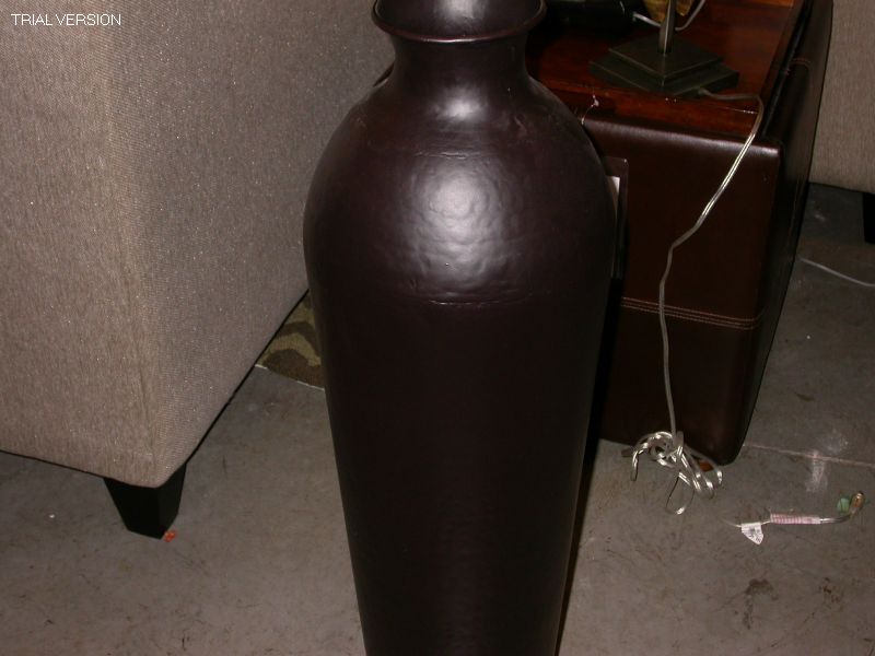 Vase-Medium-Brown