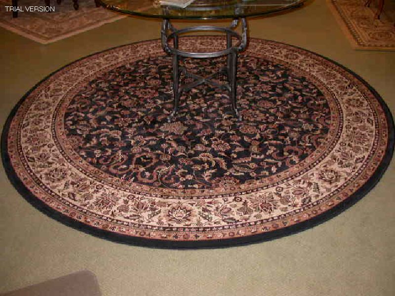 Ohm Round 8' Rug