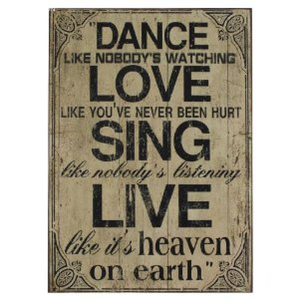 Heaven On Earth Wall Plaque