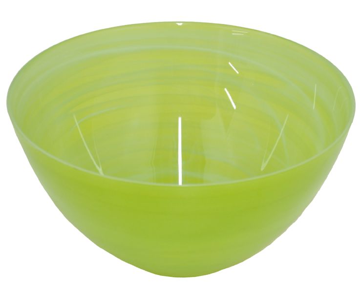 Green Glass Bowl