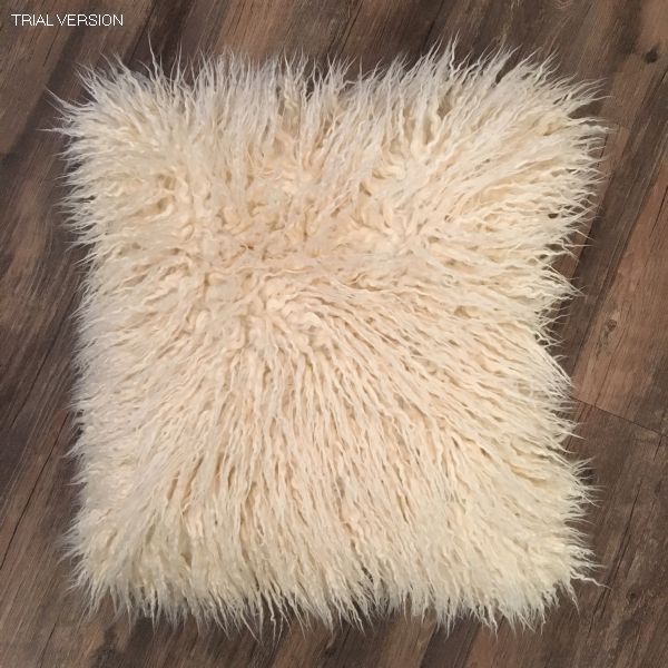 Shaggy Toss Pillow