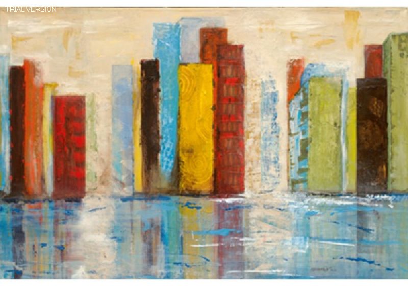 City Of Colours Canvas