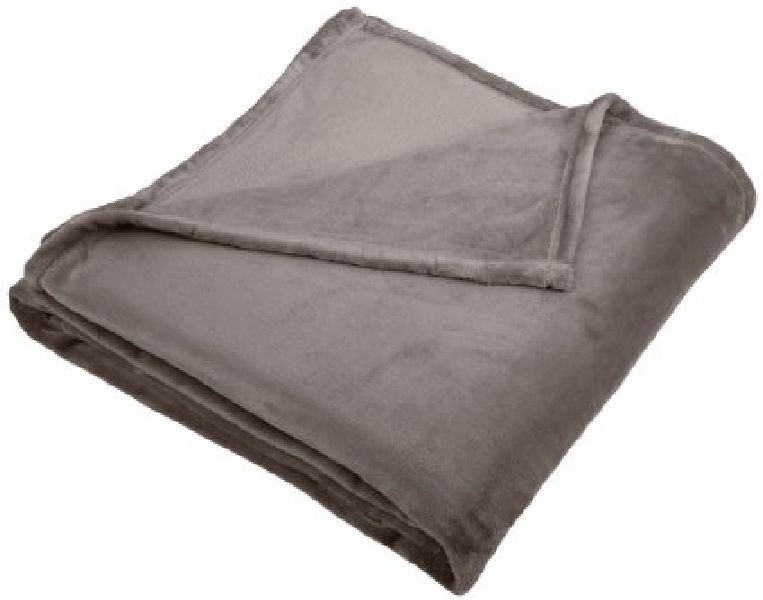 Plush Grey Blanket