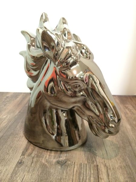 Chrome Horse Head