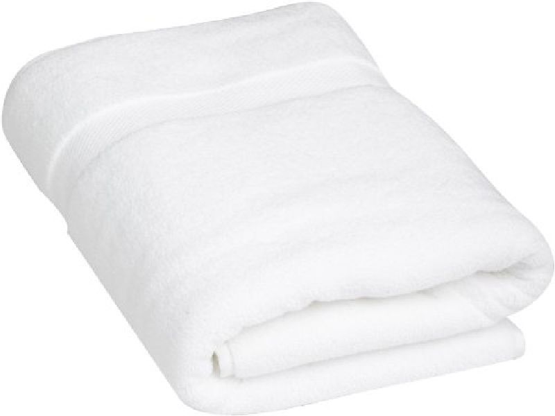 White Bath Towel