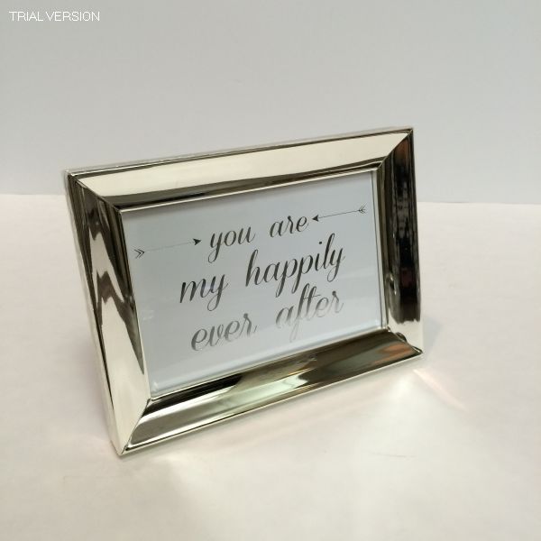 Silver 4x6 Picture Frame